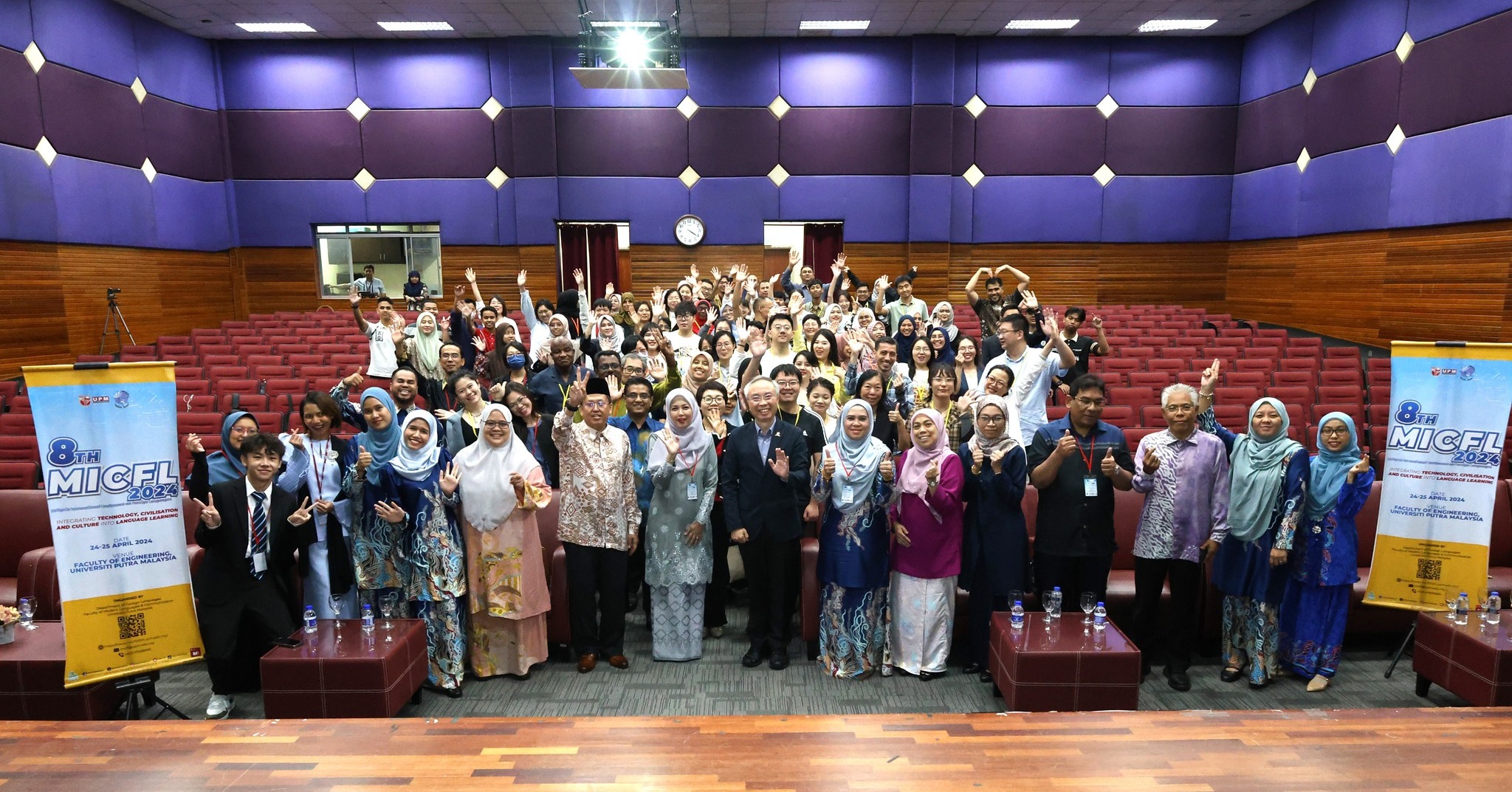The closure of the Malaysia International Conference Foreign Languages (MICFL) 2024, 8th Edition